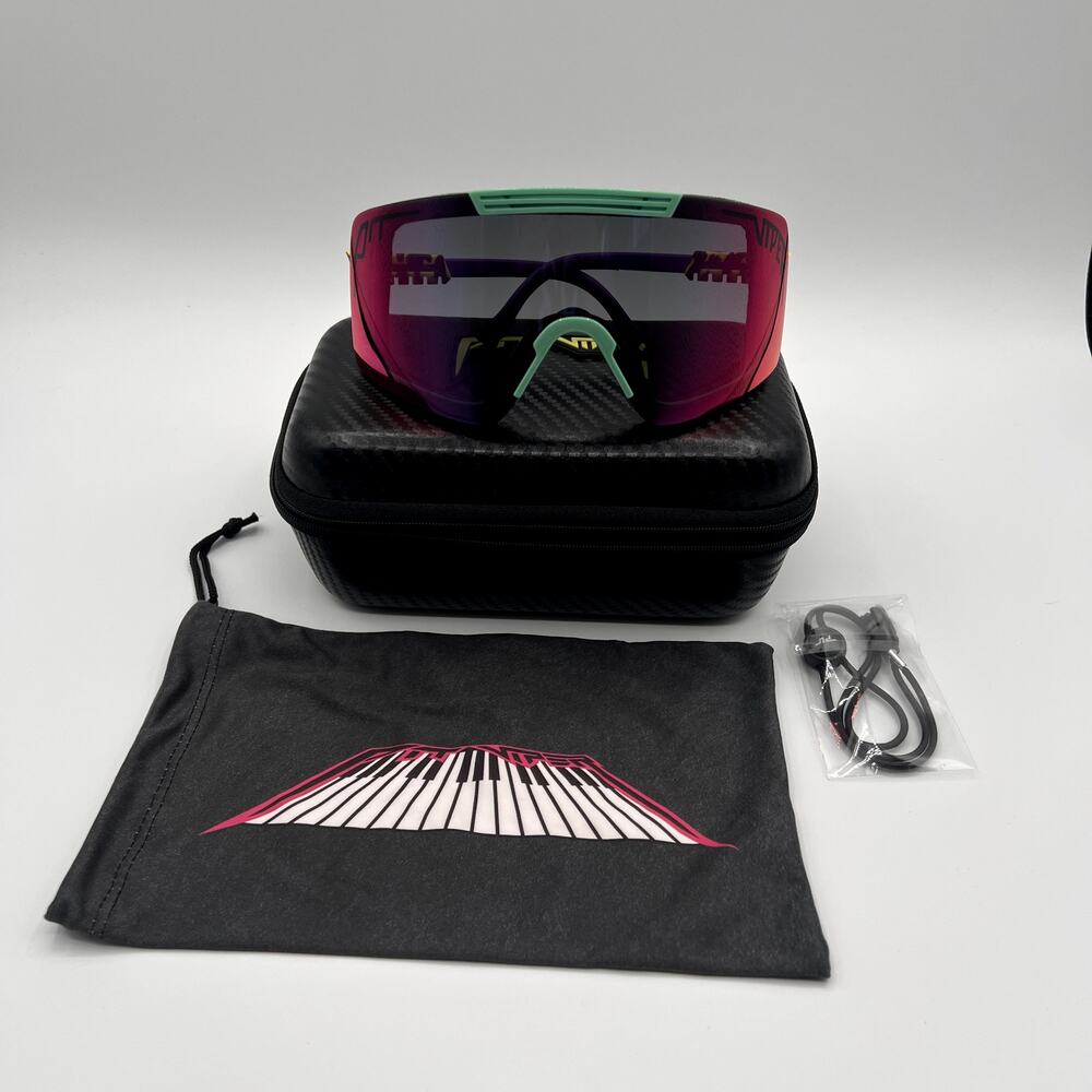 Pit Viper The Synthesizer Goggle Like Shape Sunglasses
